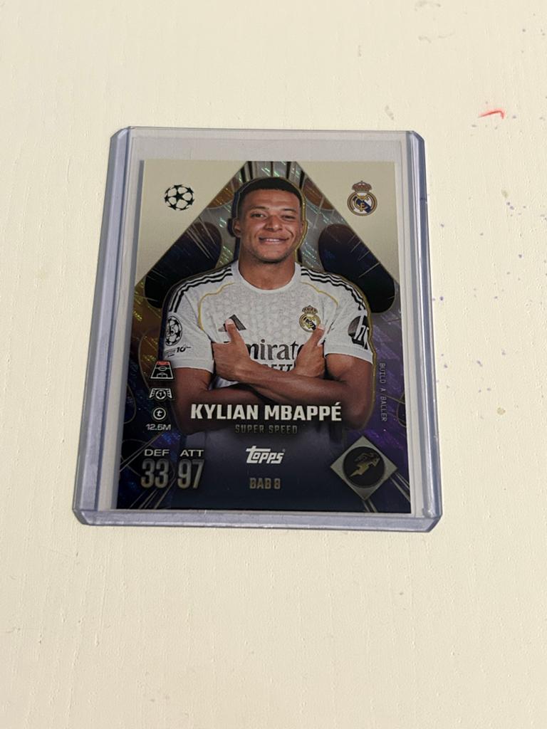 Kylian Mbappé Topps Match Attax Champions League Kaart, Ophalen of Verzenden, Nieuw, Buitenlandse clubs, Spelerskaart