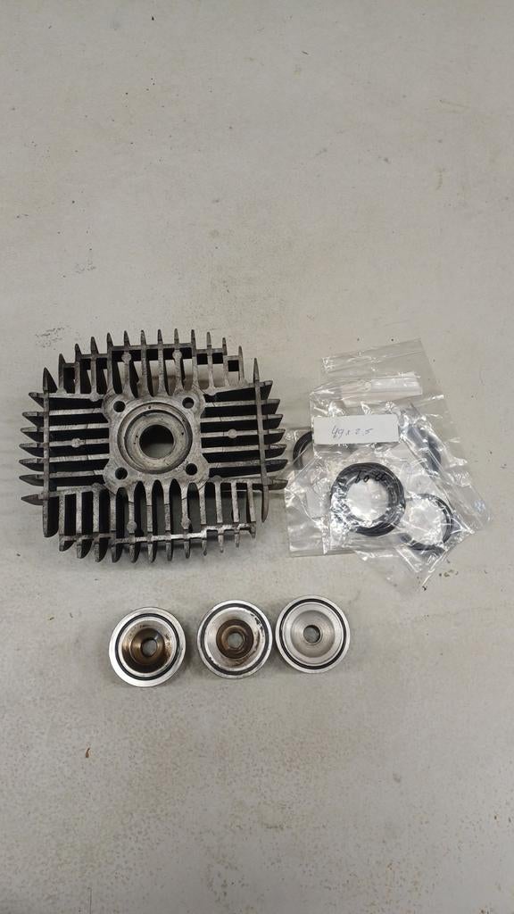Cilinderkop brede tap met 3 inserts 50/60/70cc, Ophalen of Verzenden, Cilinder