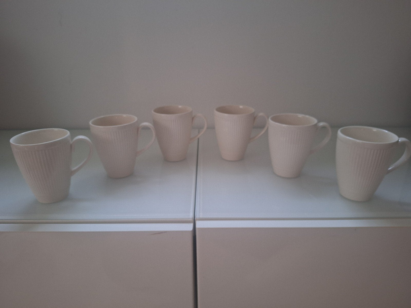 6 Wedgwood Windsor koppen, Gebruikt, Klassiek, Ophalen of Verzenden, Kop(pen) en/of Schotel(s)