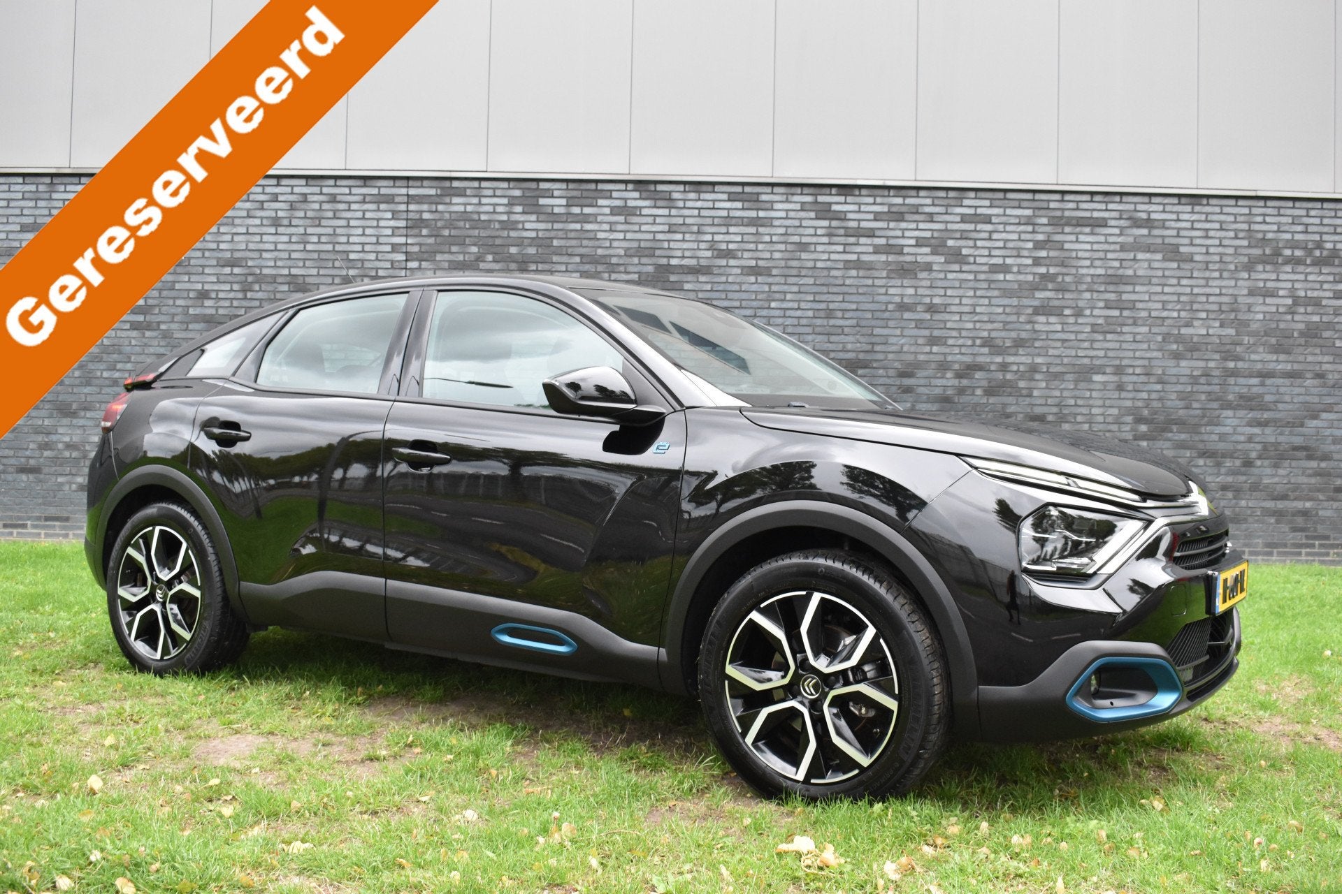 Citroën Ë-C4 Feel Pack 50 kWh Navigatie (bj 2021), Auto's, Gebruikt, 24 min, Zwart, Grijs