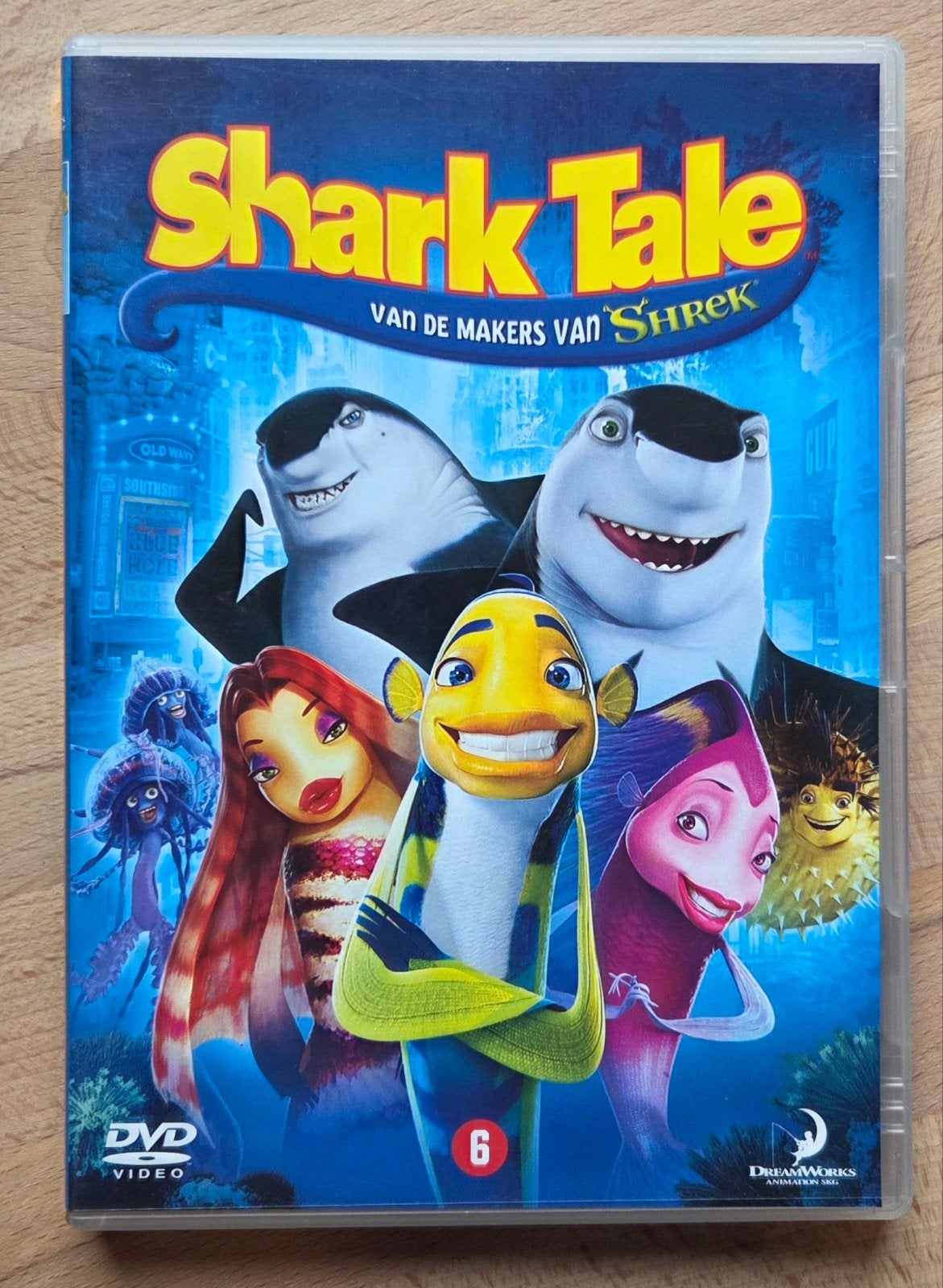Shark Tale DVD - Van de makers van Shrek, Gebruikt, Animatie, Nederlands, Ophalen of Verzenden