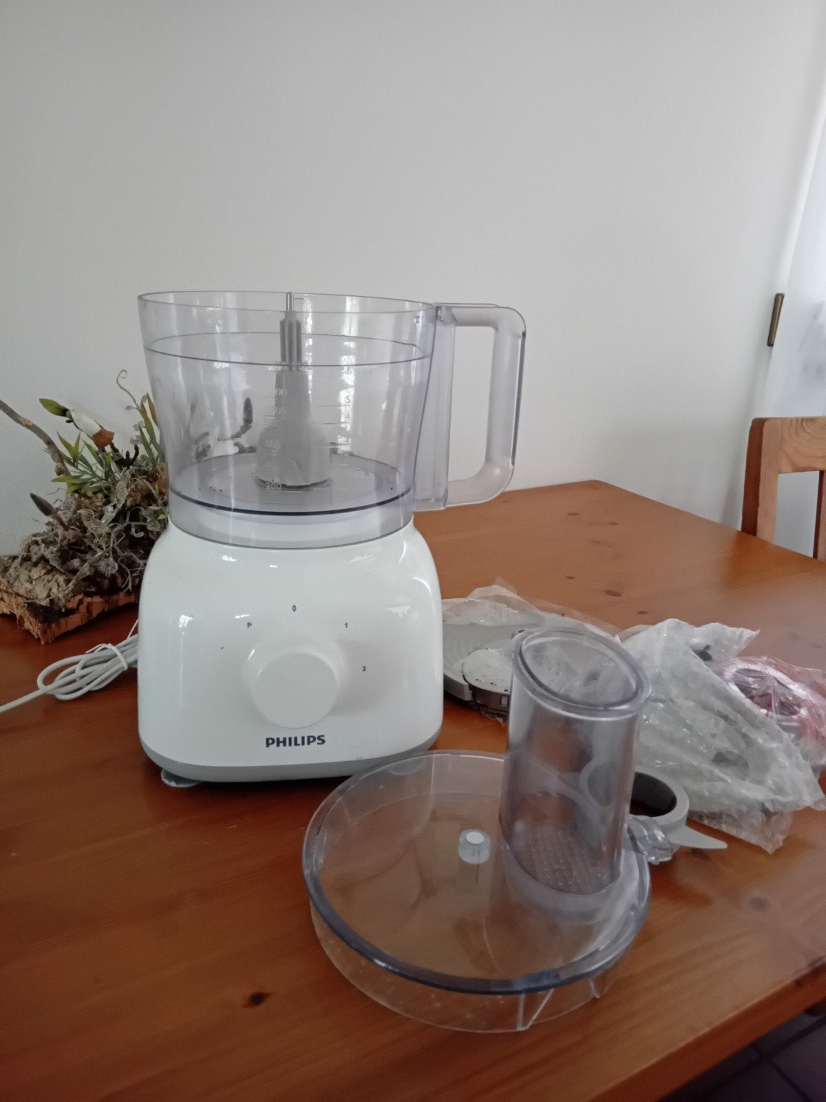 Nieuwe Philips keukenmachine - nooit gebruikt!, Witgoed en Apparatuur, Keukenmixers, Ophalen of Verzenden, Nieuw