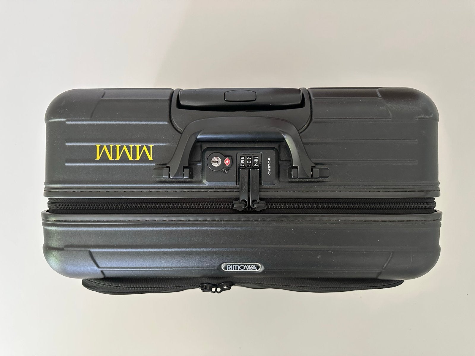 Rimowa Bolero Trolley Carry-on Business mat zwart, 40 tot 60 cm, Gebruikt, 20 tot 30 cm, Zwart