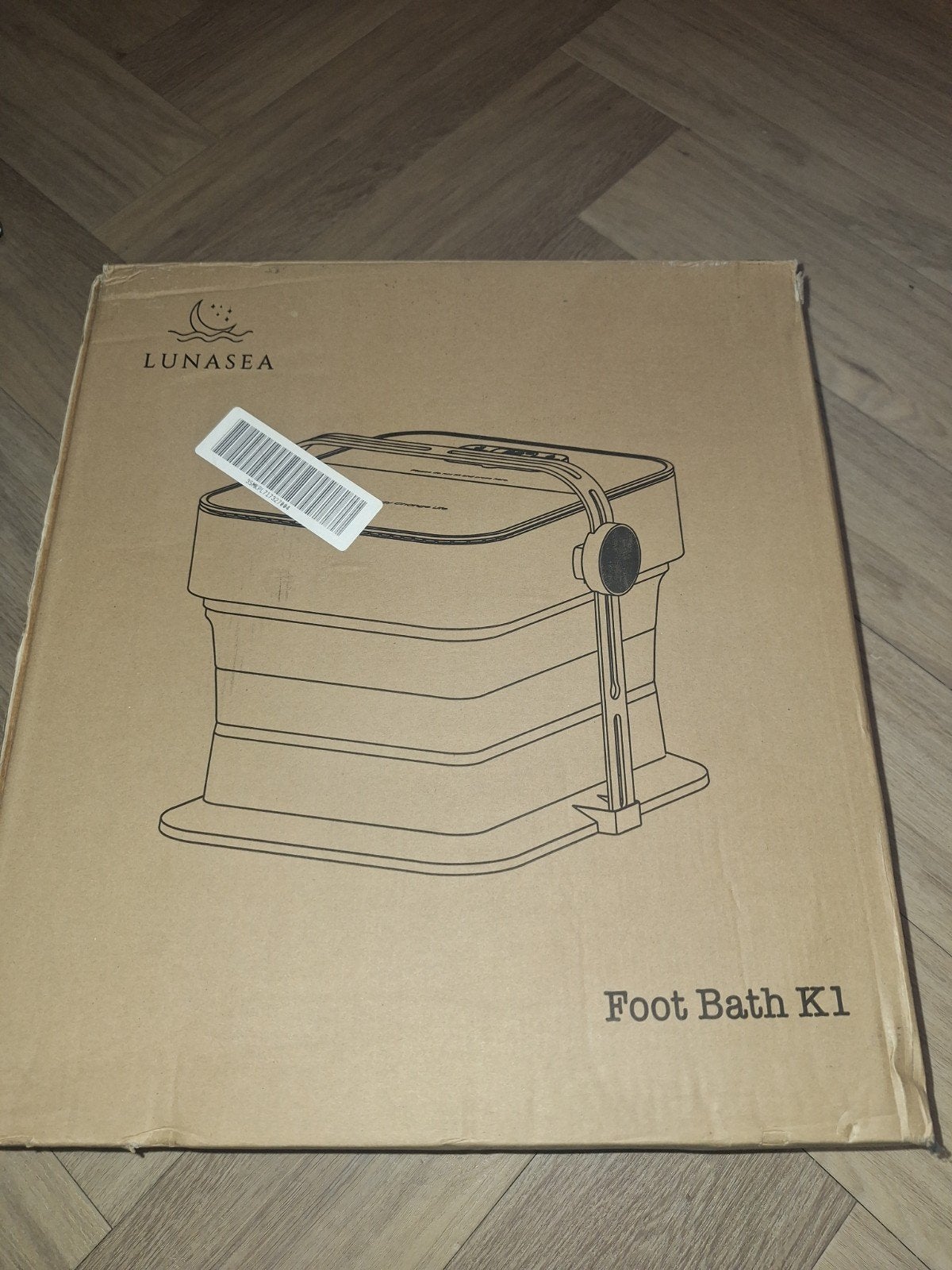 LUNASEA Opvouwbaar Voetenbad K1 met Smart Thermostaat, Ophalen of Verzenden