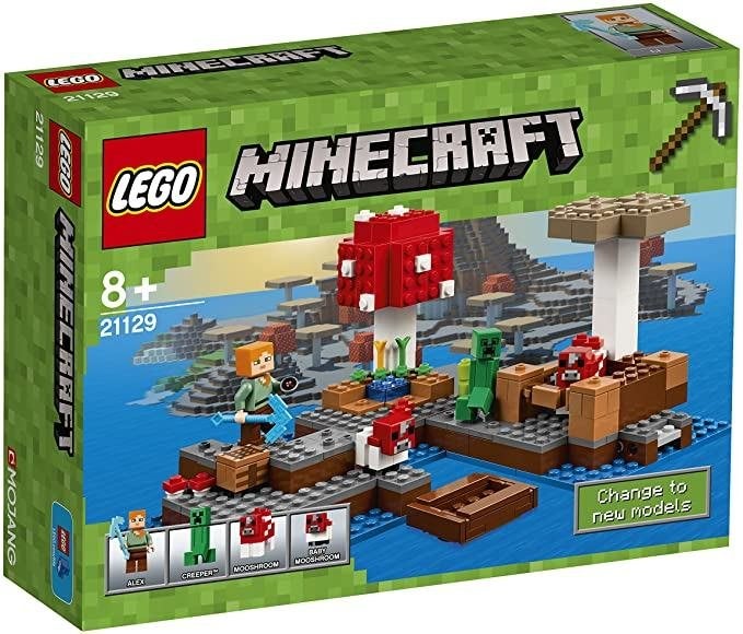 LEGO Minecraft 21129 Paddenstoeleiland, Minecraft, Lego, Nieuw, Ophalen of Verzenden