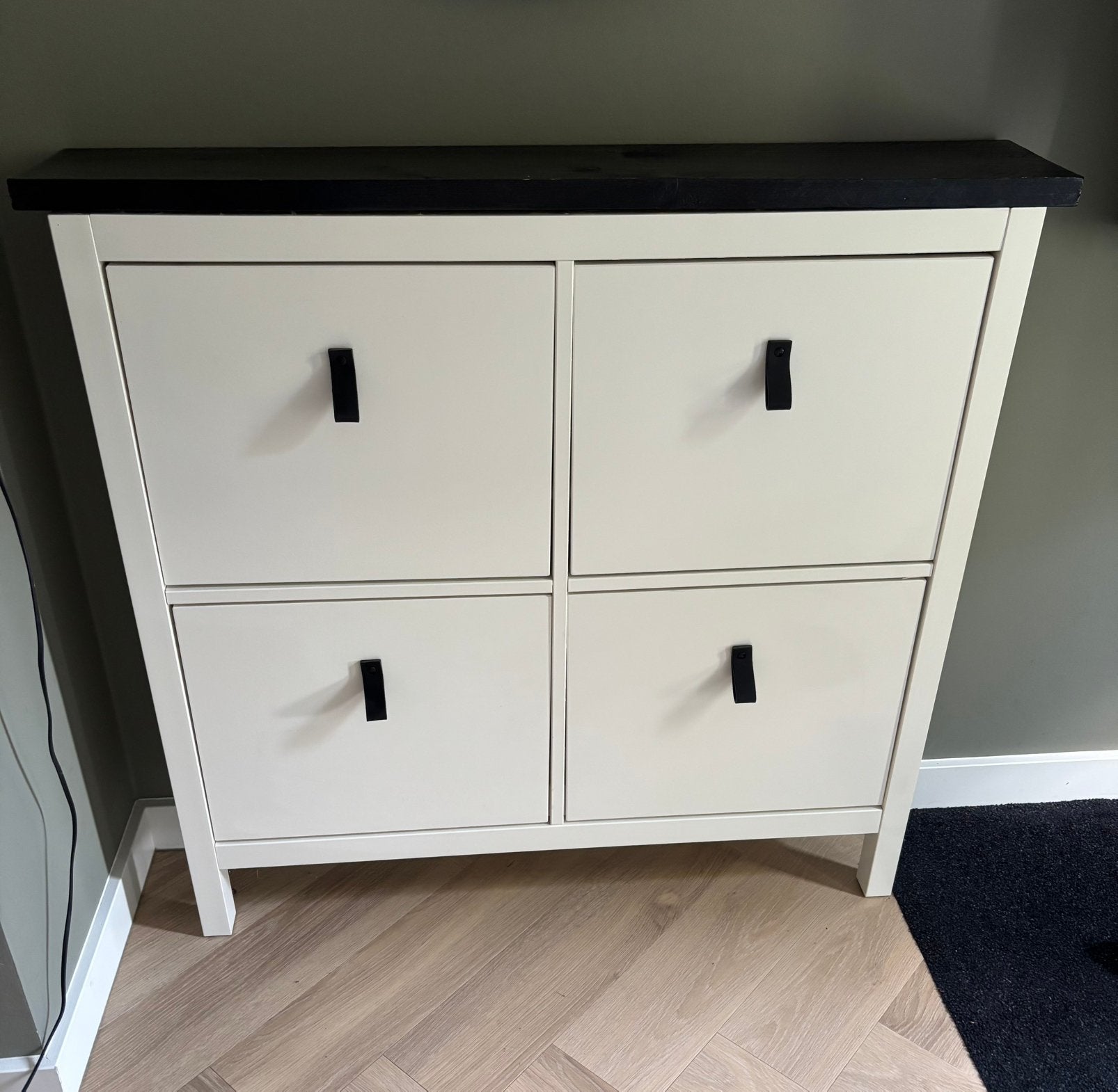 Opgepimpte hemnes schoenenkast, Huis en Inrichting, Kasten | Schoenenkasten, Ophalen, Zo goed als nieuw