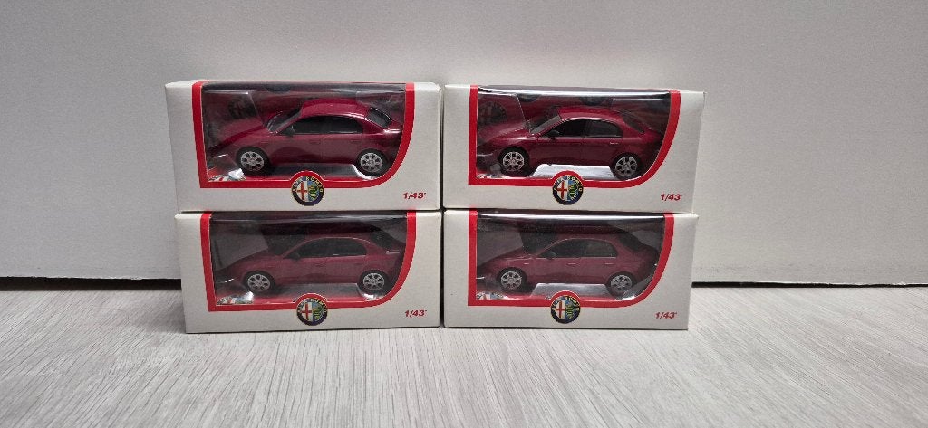 Norev Alfa Romeo 159 4 stuks, Ophalen of Verzenden, Nieuw, Auto, Norev