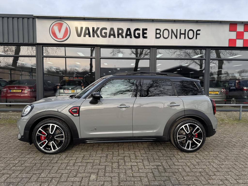 MINI Countryman 2.0 John Cooper Works ALL4 White Silver Edit, Auto's, Mini, Automaat, 1998 cc, Automatische klimaatregeling, Gebruikt