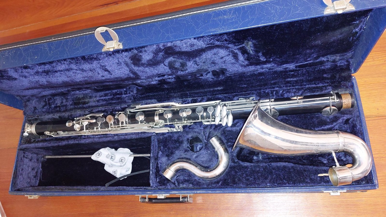Basklarinet (Vito) | in goede staat, Muziek en Instrumenten, Ophalen, Kunststof, Gebruikt, Overige typen