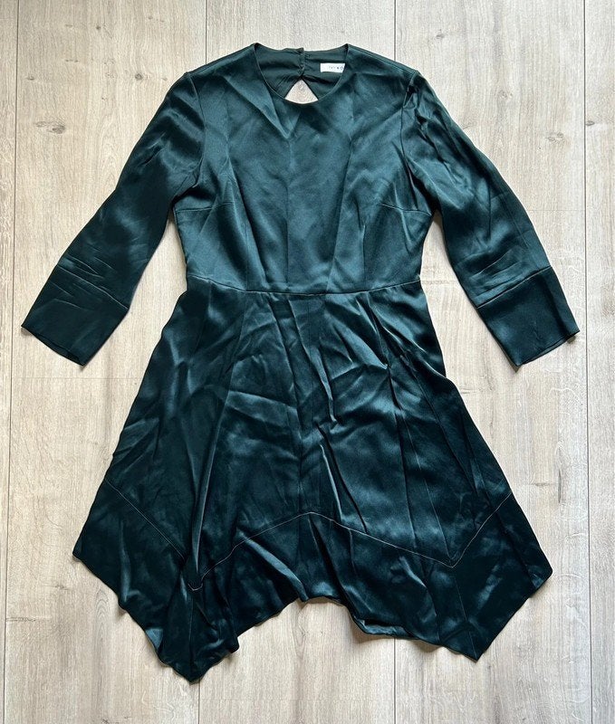 Ivy & Oak jurk maat 40 - nieuwstaat- donkergroen/petrol, Maat 38/40 (M), Nieuw, Ophalen of Verzenden, Onder de knie