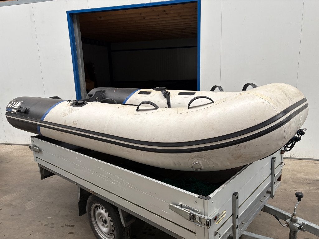 Rubberboot yam310, Watersport en Boten, Ophalen, Gebruikt, Airdeck, Yam