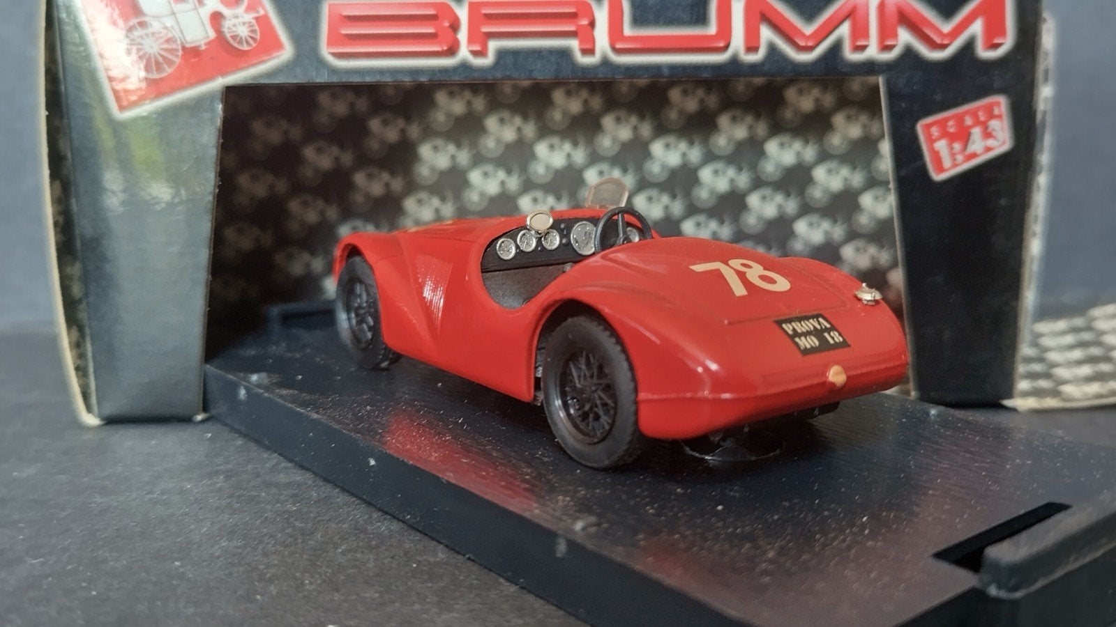Ferrari 125 S 1:43 Brumm Pol, Hobby en Vrije tijd, Overige merken, Auto, Verzenden, .