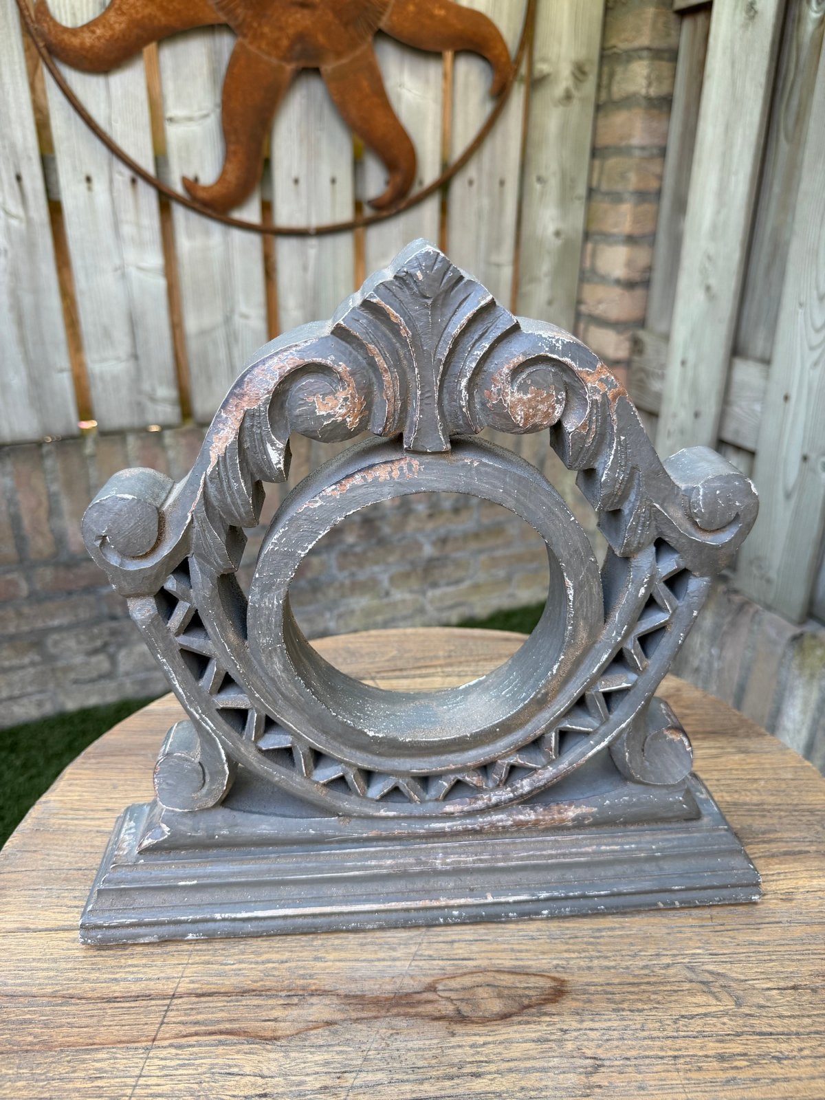 Hoffz decoratie ornament, landelijke stijl, Ophalen, Hout, Gebruikt, Landelijk