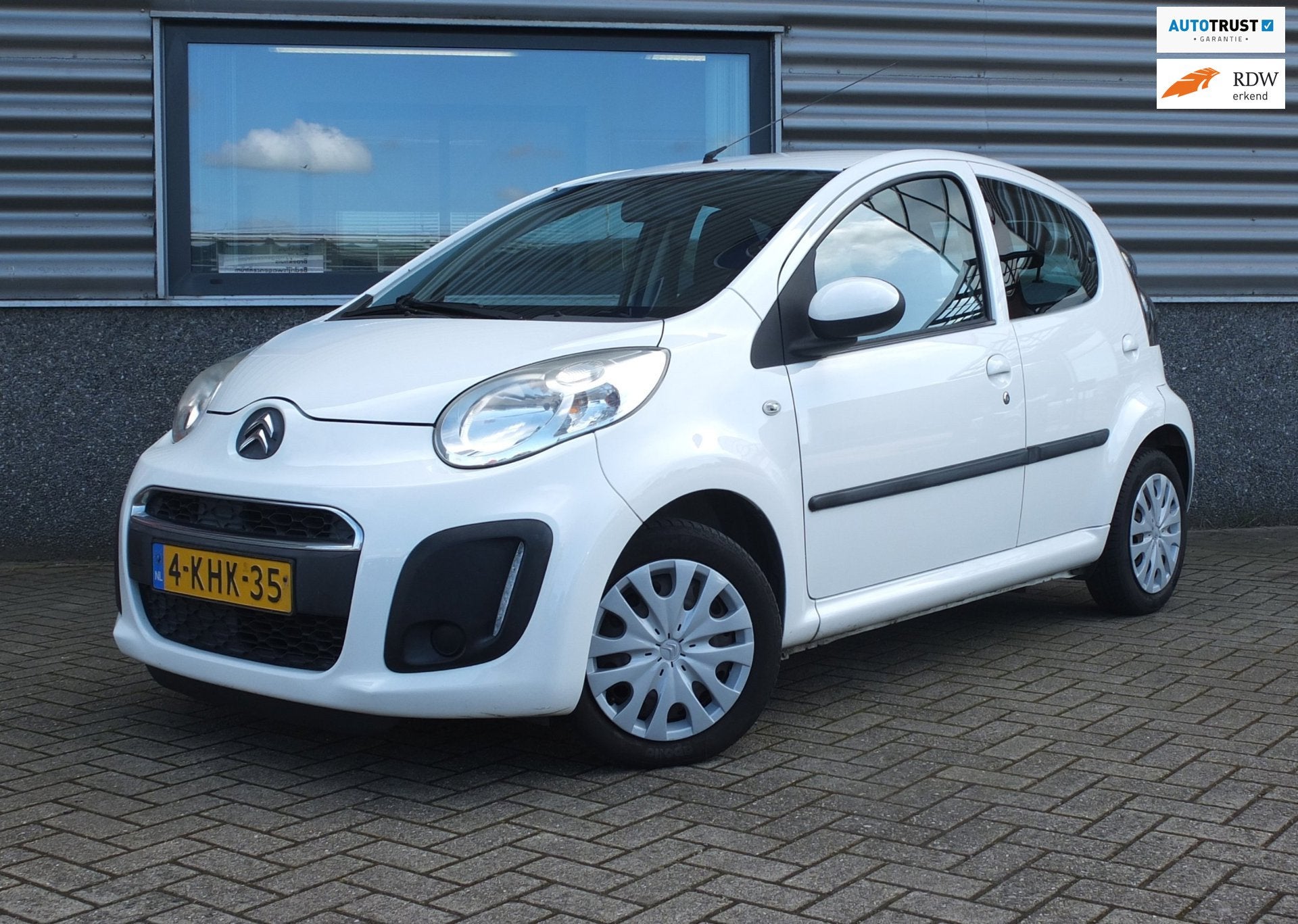 Citroen C1 Collection | Carplay | Airco | 100% Onderhouden, Euro 5, Stof, Gebruikt, Zwart
