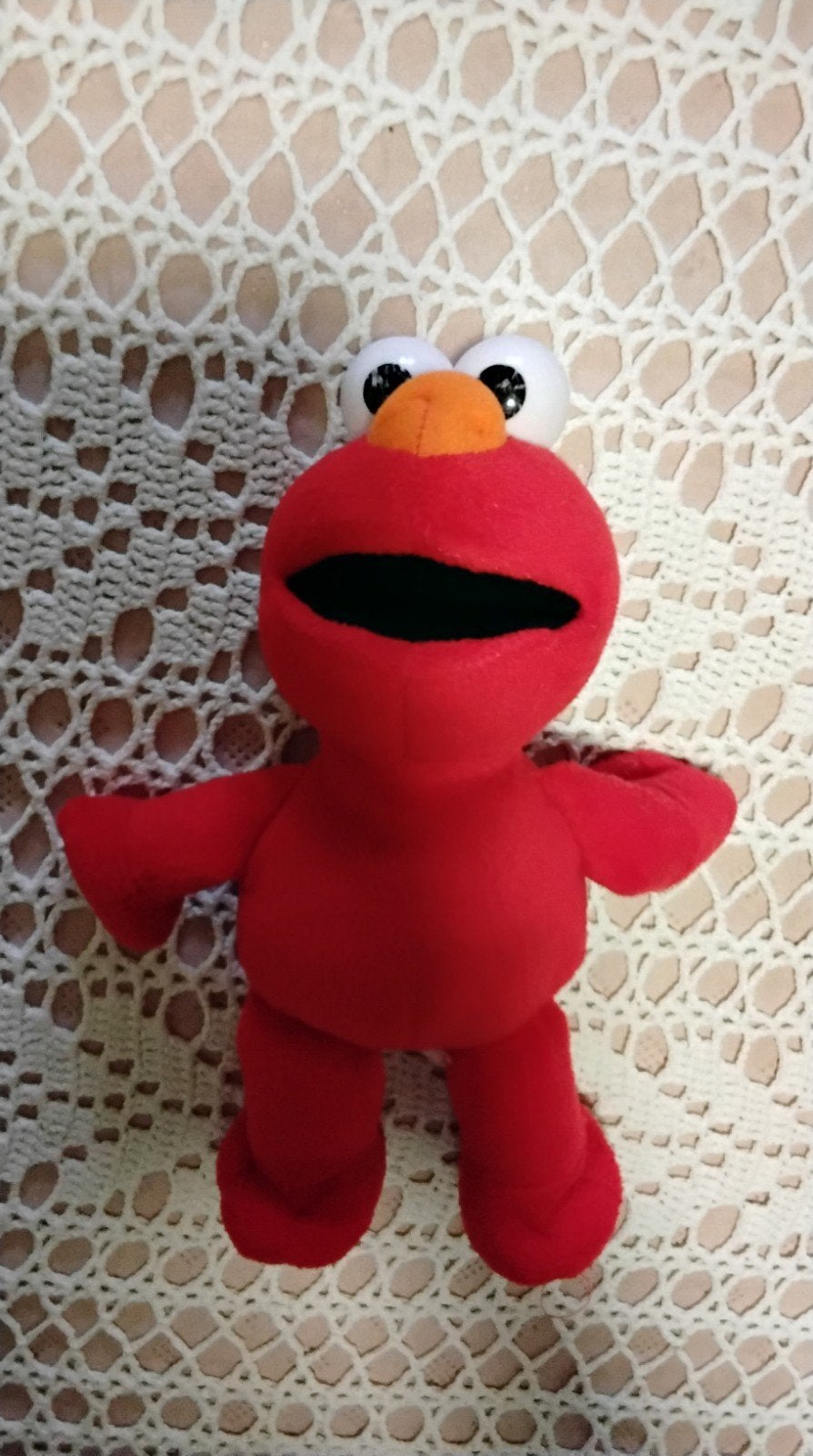 Elmo knuffel Sesamstraat rood, Gebruikt, Overige merken, Overige karakters, Overige typen