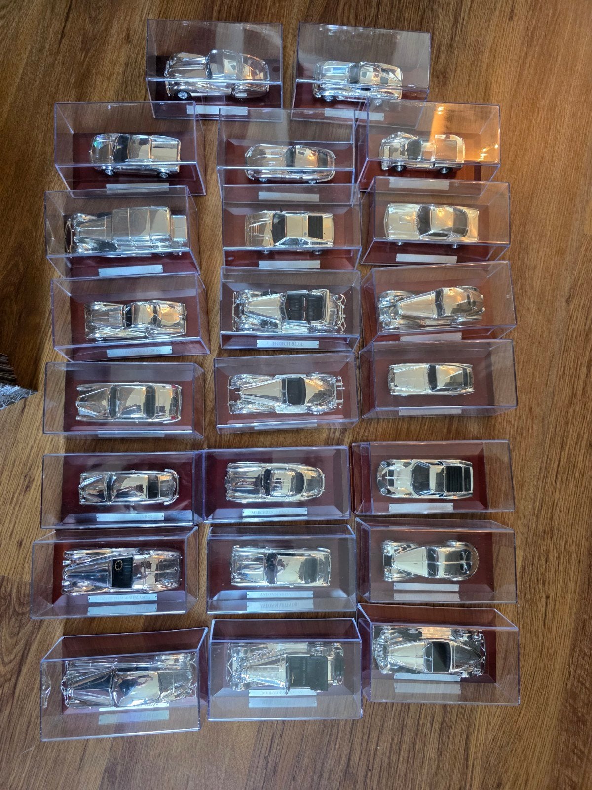 Atlas Editions Silver Cars Collection - 25 zilveren modellen, Ophalen, Zo goed als nieuw, Overige typen