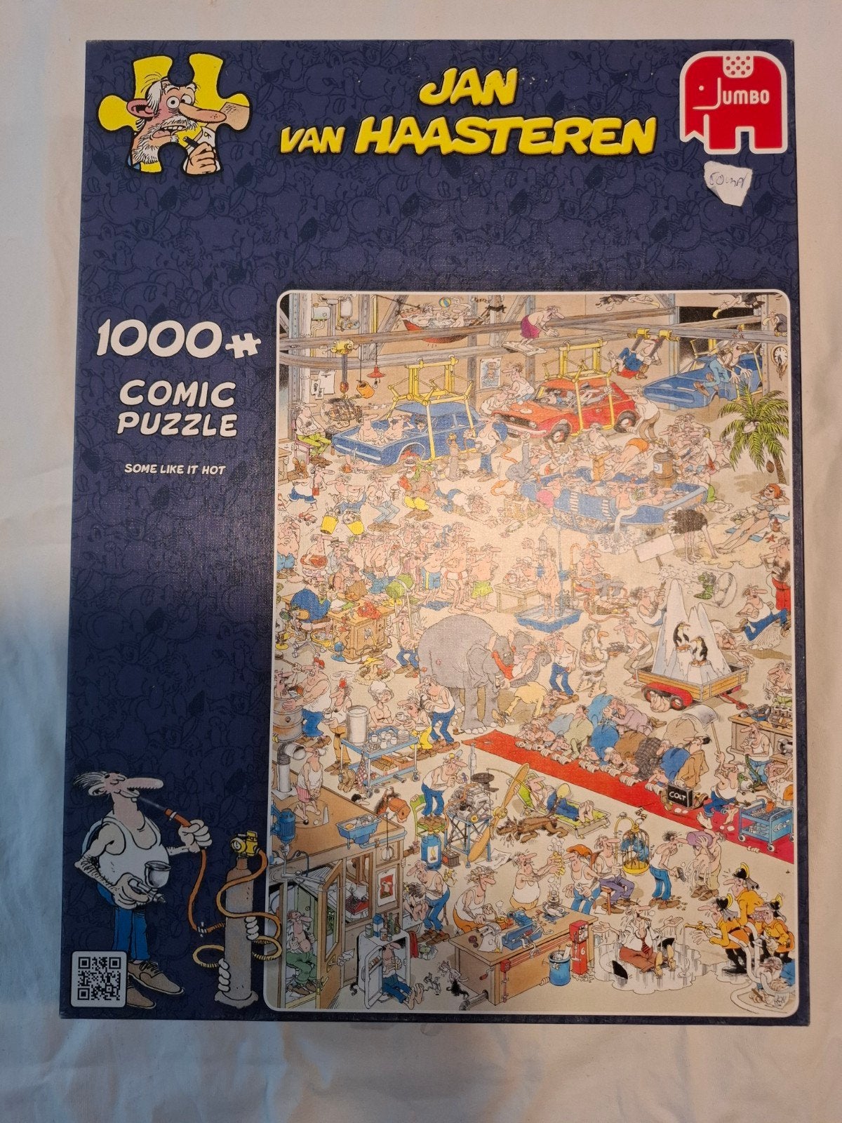 Jan van Haasteren 1000 stukjes - Some Like It Hot, Ophalen of Verzenden, 500 t/m 1500 stukjes, Gebruikt, Legpuzzel