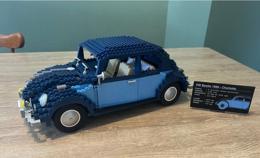 Lego VW kever 10187, Kinderen en Baby's, Speelgoed | Duplo en Lego, Gebruikt, Lego, Ophalen of Verzenden, Complete set