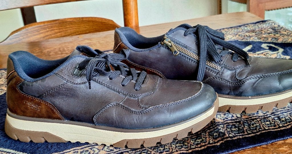RIEKER schoenen 43 extra wide. Zie omschrijving, Blauw, Ophalen of Verzenden, Sneakers of Gympen, Zo goed als nieuw