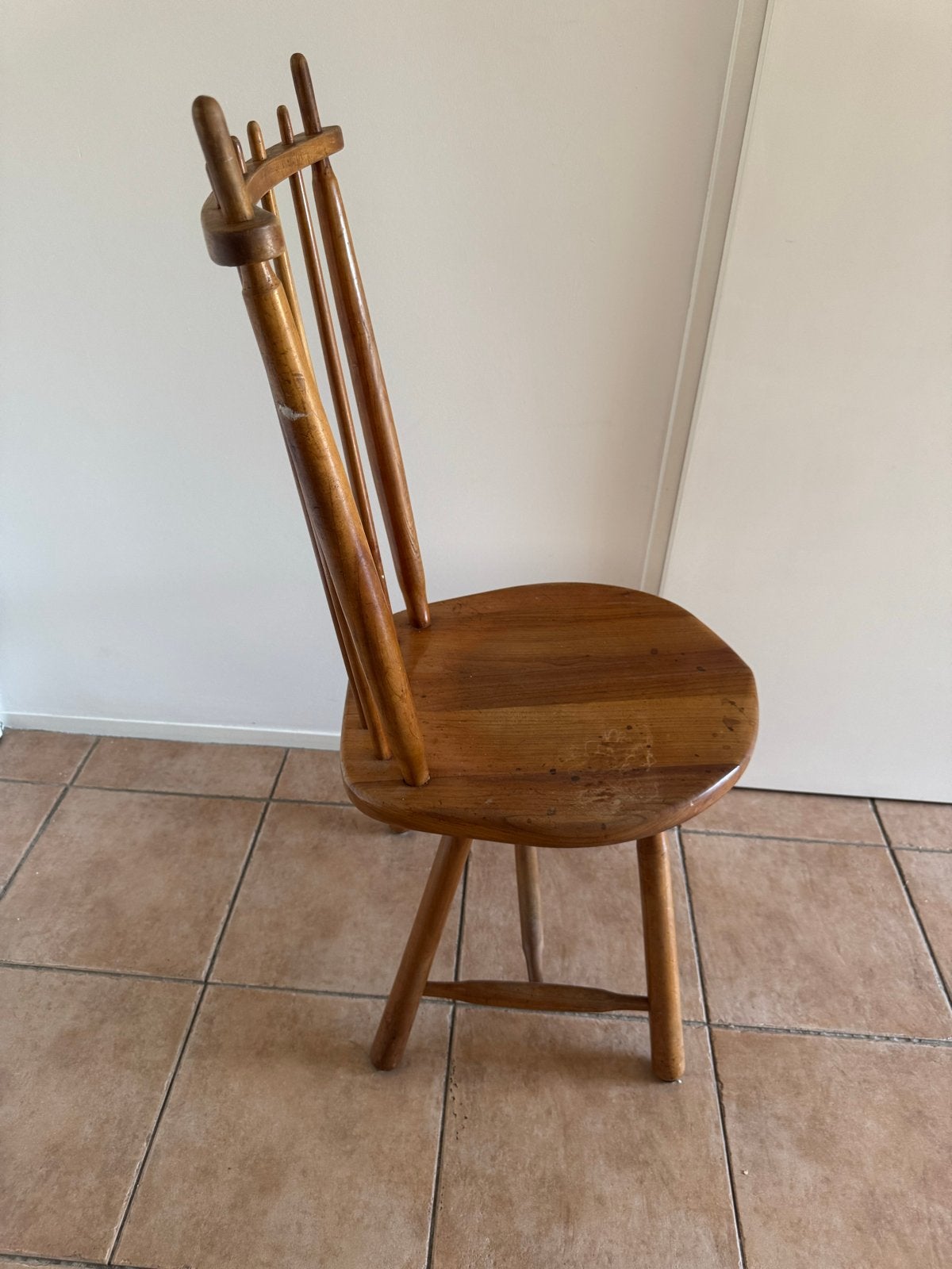 Vintage Windsor-stijl spijlenstoel - De Ster Gelderland, Ophalen of Verzenden