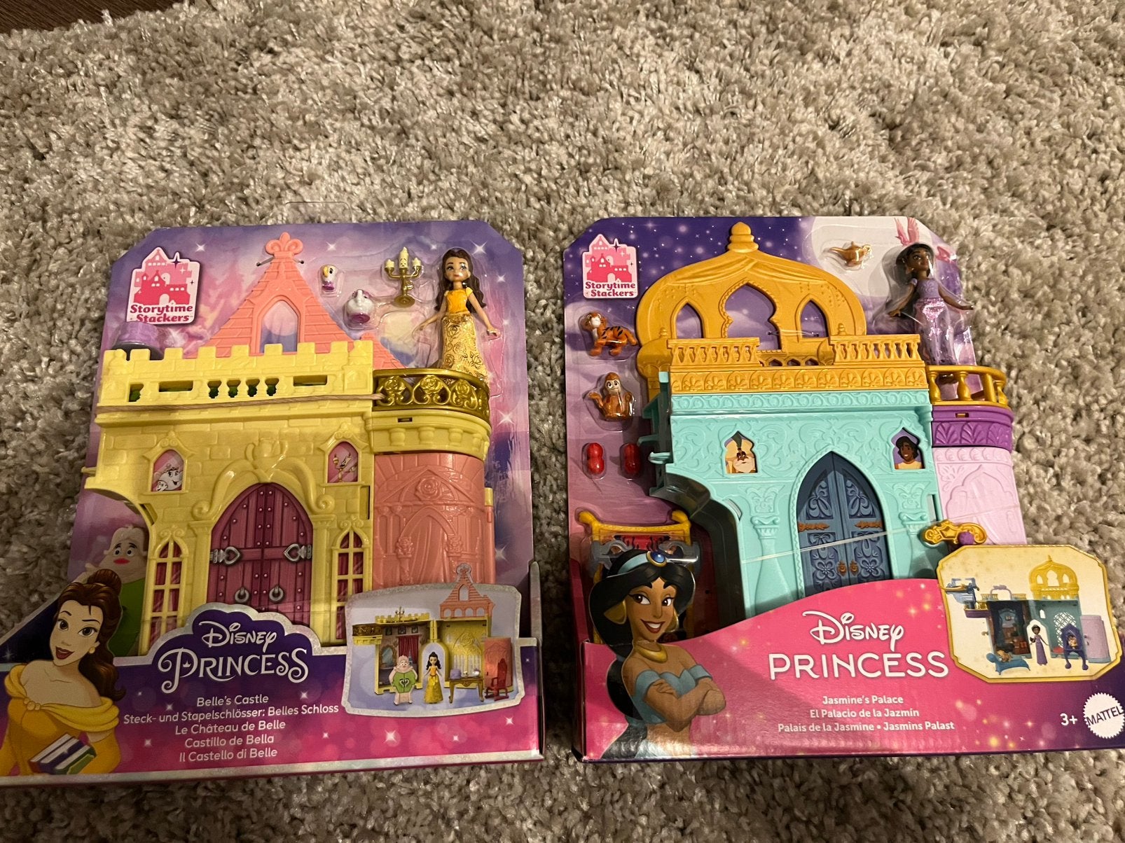 2 x Disney Princess Storystacker poppenhuis NIEUW, Ophalen, Nieuw, Poppenhuis