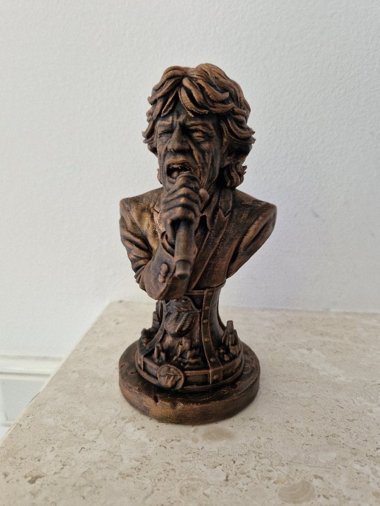 Nieuwe buste Mick Jagger, Ophalen of Verzenden, Nieuw, Pop, Beeldje of Miniatuur