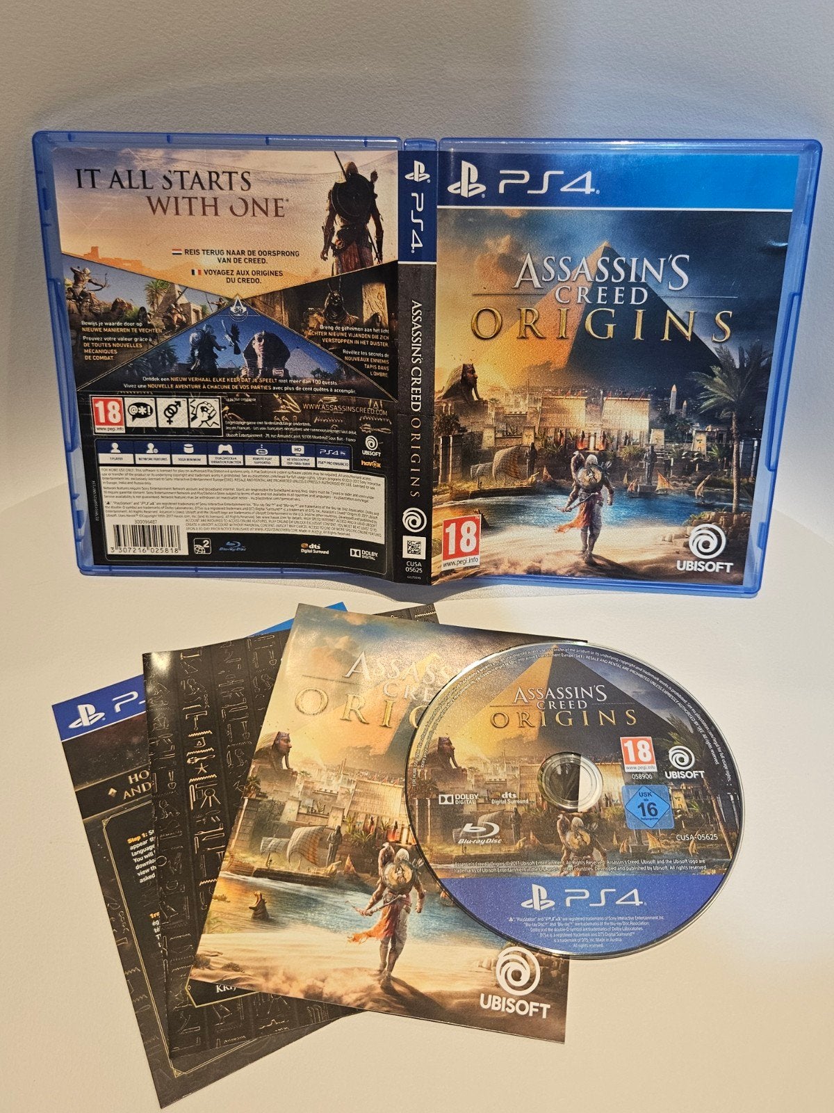 Assassin's Creed Origins PS4, Avontuur en Actie, Vanaf 18 jaar, 1 speler, Ophalen of Verzenden