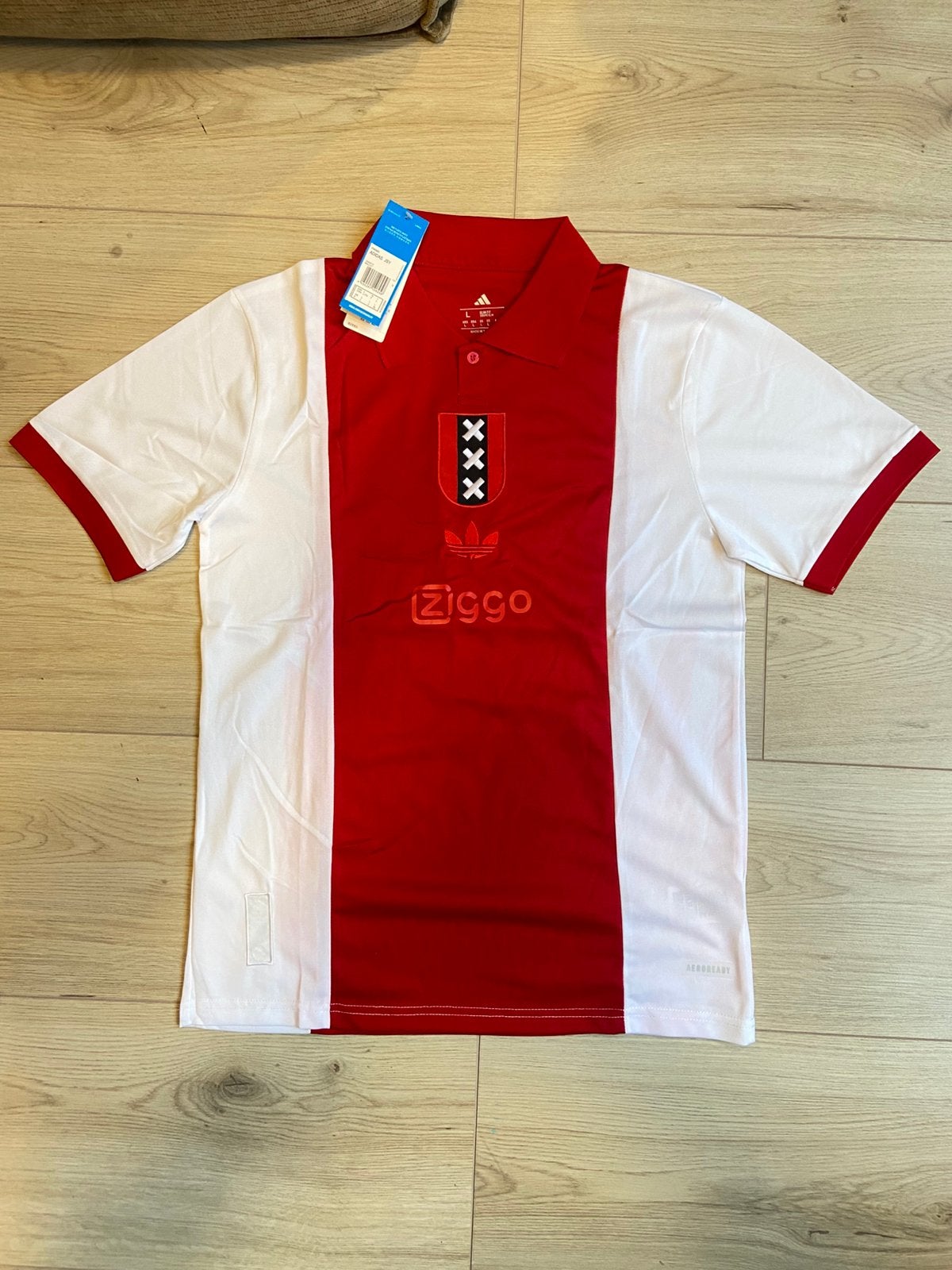 Ajax 125 Jaar Editie Thuis Shirt - Maat L, Maat 52/54 (L), Verzenden, Nieuw, Voetbal