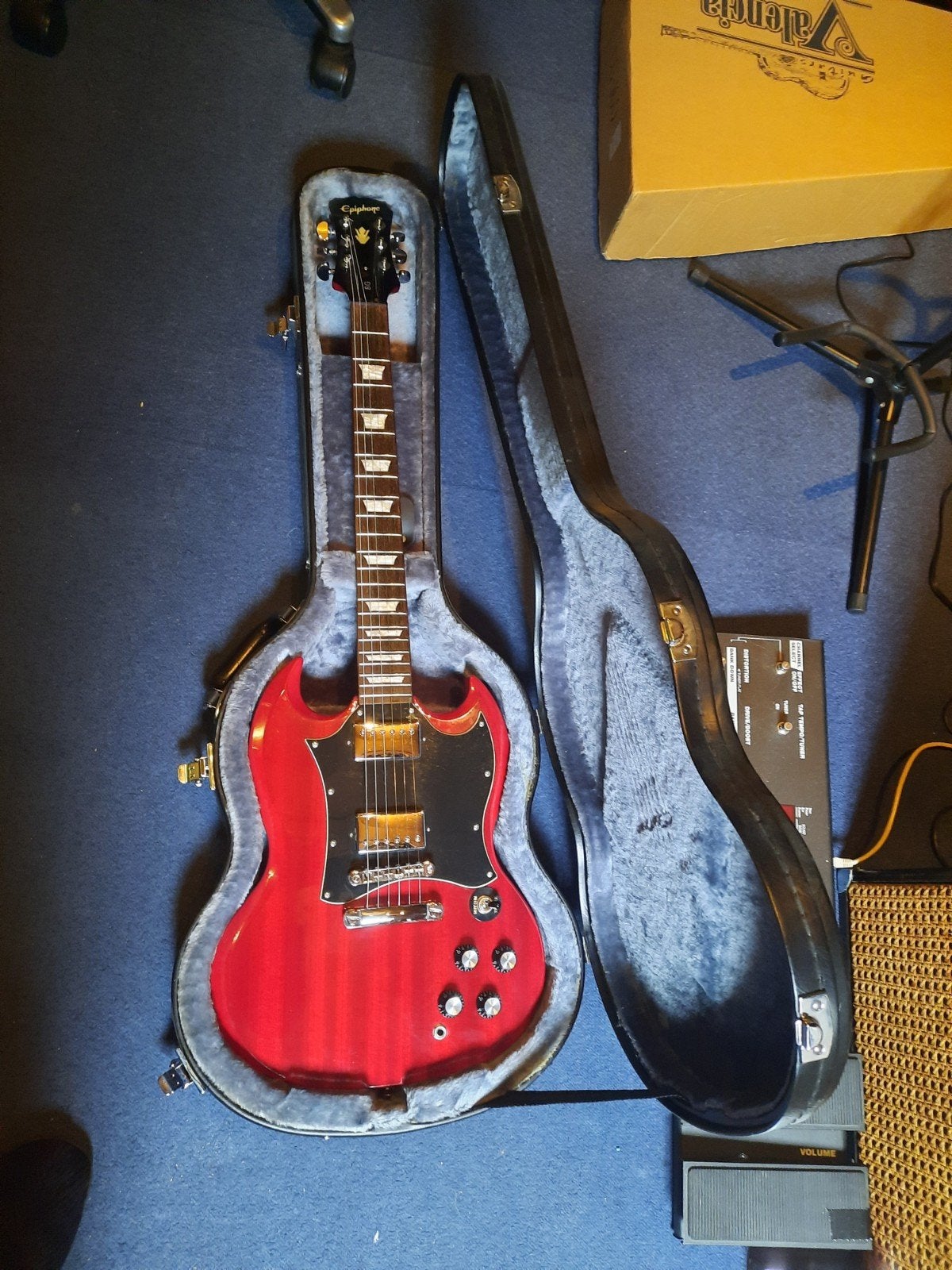 epiphone sg met koffer, Muziek en Instrumenten, Snaarinstrumenten | Gitaren | Elektrisch, Ophalen of Verzenden, Zo goed als nieuw