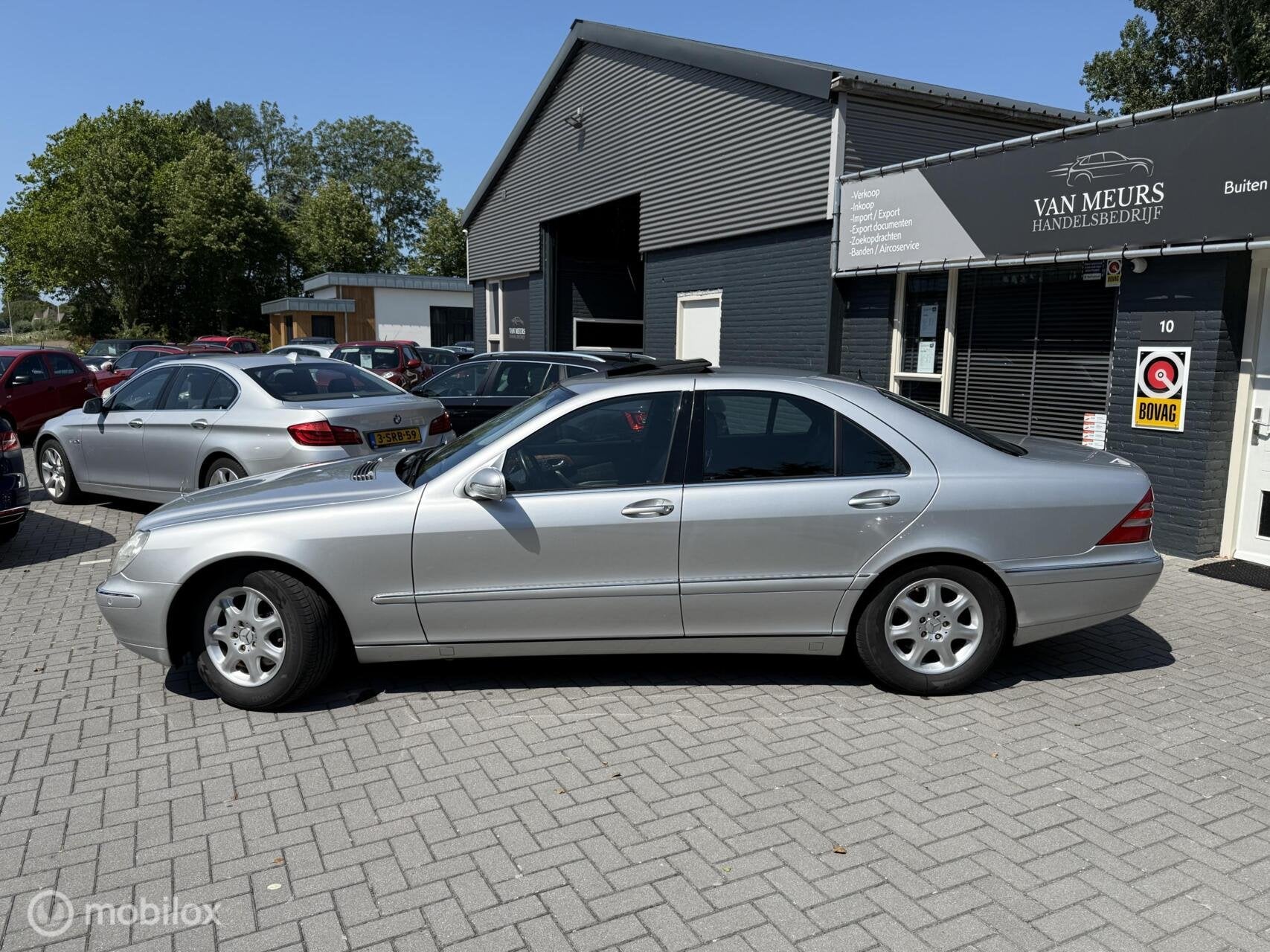 Mercedes S-klasse 320 Automaat, Leder, Trekhaak, schuifdak,, Automaat, Achterwielaandrijving, Gebruikt, Bedrijf