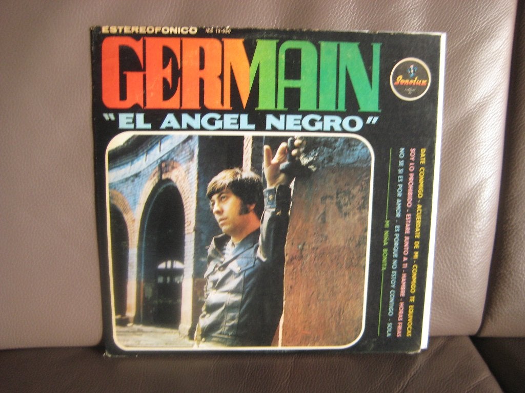 Germain* – El Angel Negro, LP, Ophalen of Verzenden, Zo goed als nieuw, 12 inch