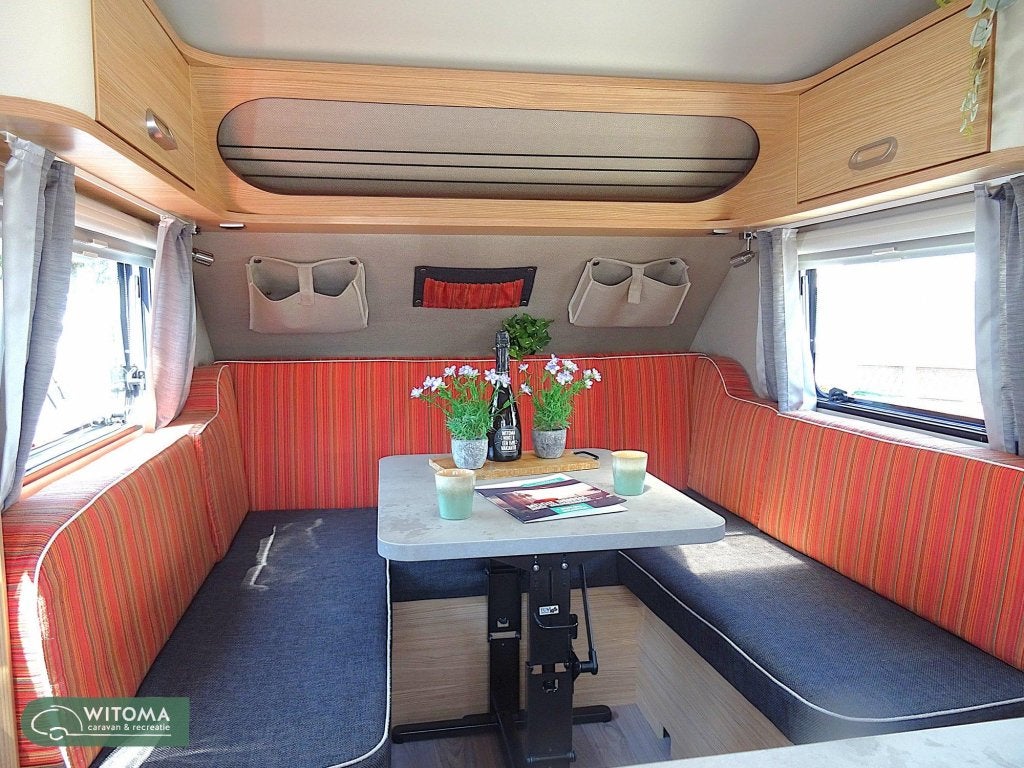 T@B Off Road 320 met Isabella luifel, Caravans en Kamperen, Overige typen, Schokbreker, Rondzit, Tot en met 2