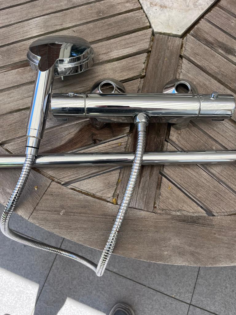 Douchekraan met douchekop van Grohe, Huis en Inrichting, Ophalen, Gebruikt, Met douche