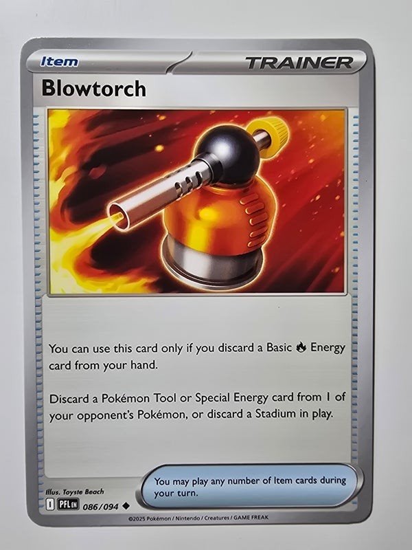 blowtorch (phantasmal flames 086/094) (trading card), Verzenden, Zo goed als nieuw