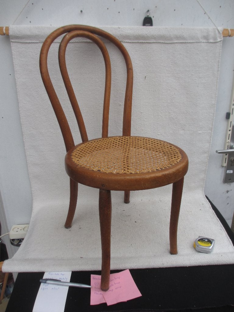 Thonet / Jacob & Jozef Kohn Vienna stoeltje 1920, Gebruikt, Bruin, Thonet, Eén