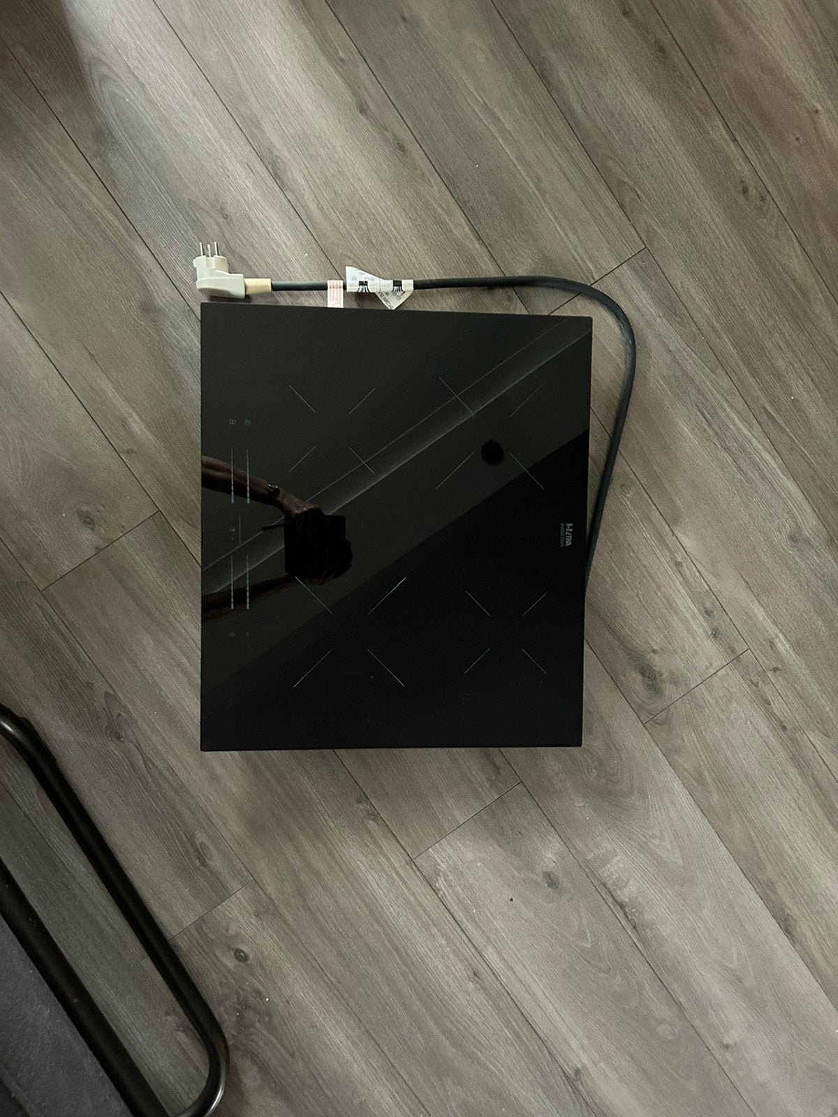 ETNA Inductiekookplaat KI680ZT – 59 x 52 cm, Ophalen, 4 kookzones, Zo goed als nieuw, Inbouw