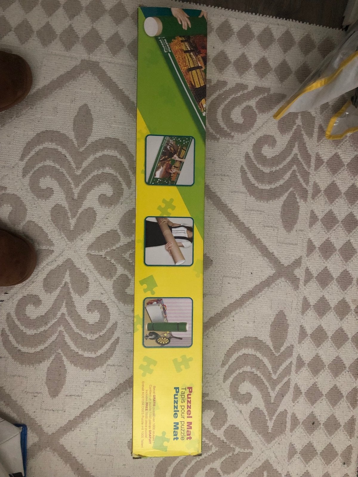 Puzzelmat voor legpuzzels tot 1500 stukjes, Ophalen of Verzenden, 500 t/m 1500 stukjes, Zo goed als nieuw, Overige typen