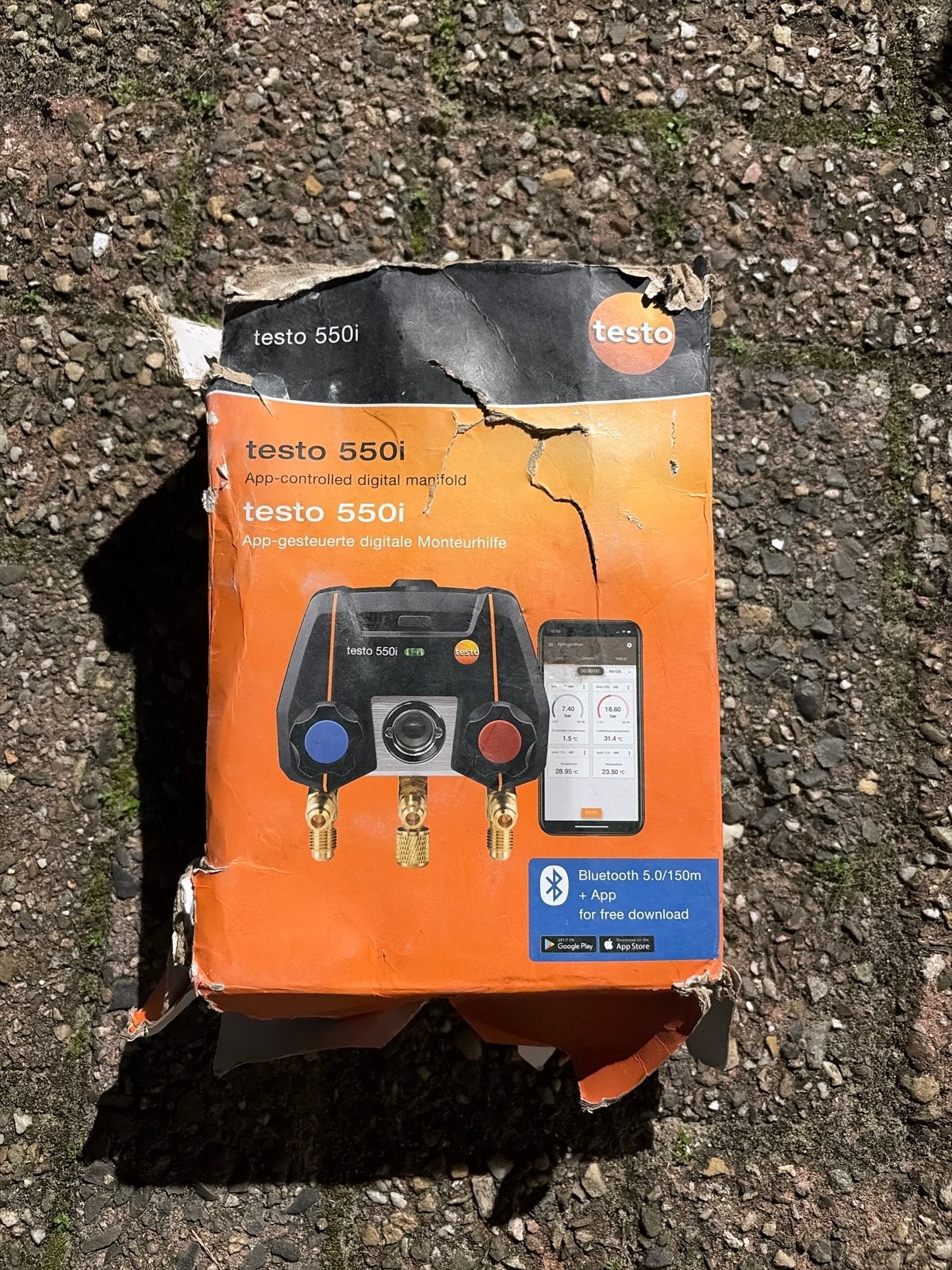 Testo 550i digitale manifold - Nieuw in doos, Ophalen of Verzenden