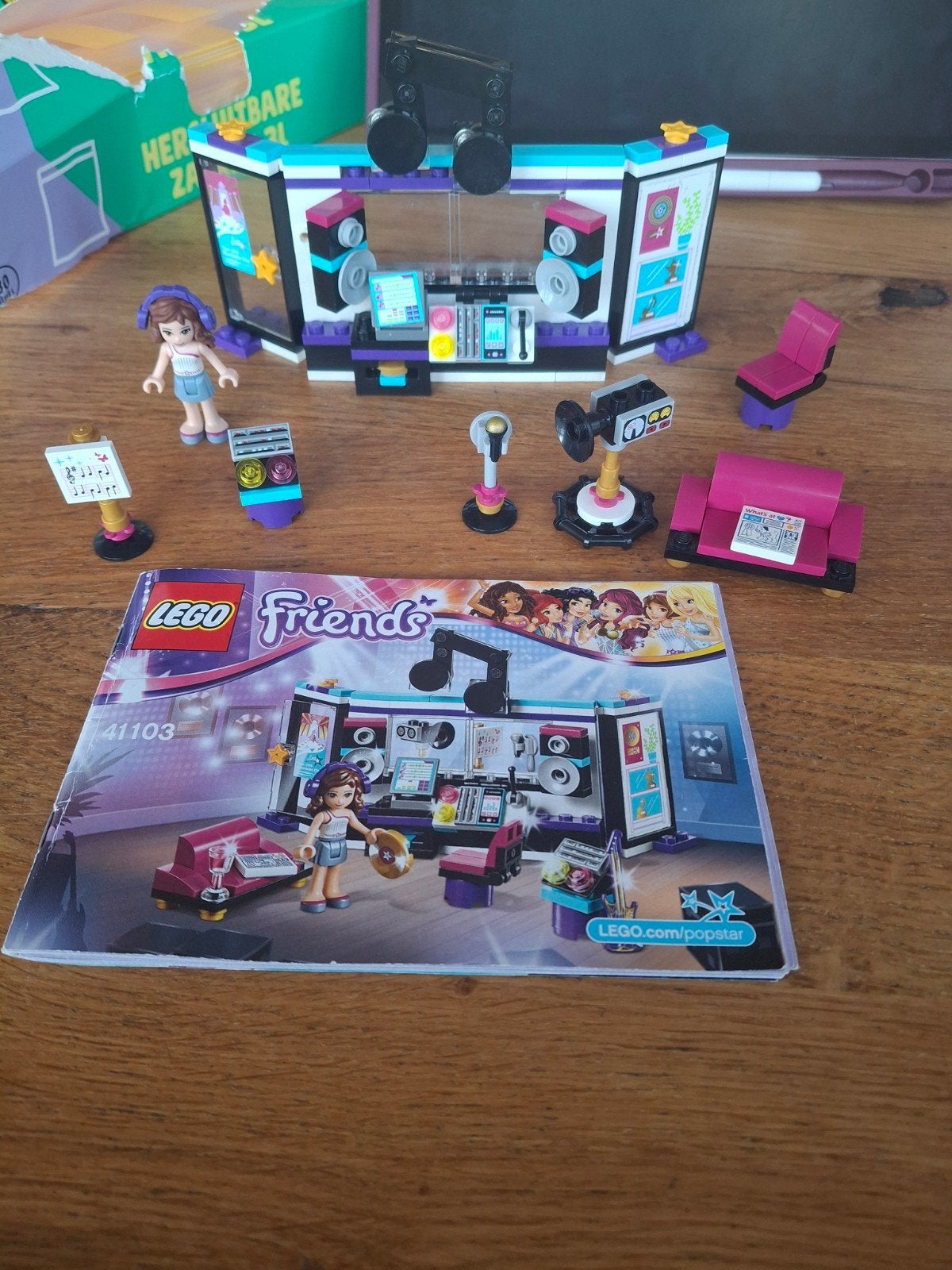 Lego Friends 41103 Popster Opnamestudio, Lego, Friends, Ophalen of Verzenden, Complete set