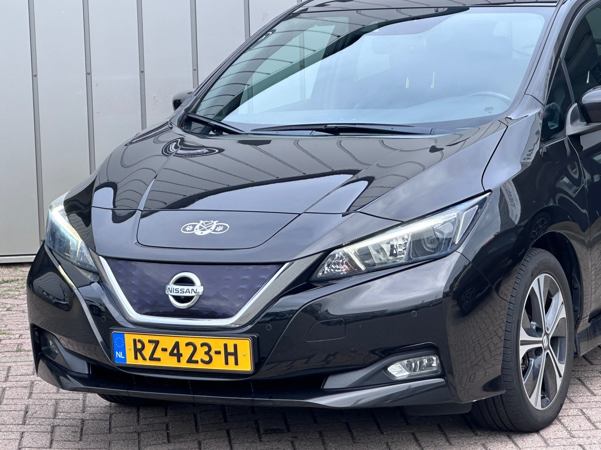 Nissan LEAF 2.ZERO EDITION 40 kWh 360 CAMERA PDC STOELVRW, Stof, Gebruikt, Zwart, 150 pk