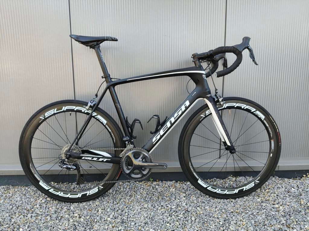 Sensa Giulia G2 carbon. 58cm. Ultegra Di2. Carbon wielset!, Fietsen en Brommers, 28 inch, Carbon, Heren, Zo goed als nieuw