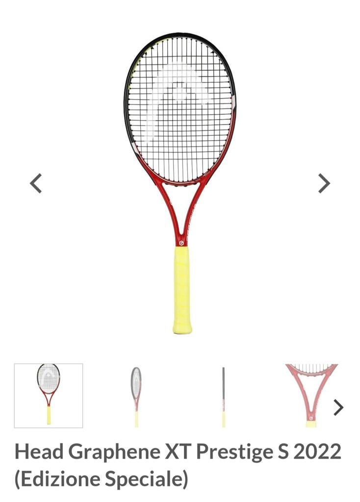 3 x Head Graphene XT Prestige S 2022 L3, Sport en Fitness, Tennis, Ophalen of Verzenden, Zo goed als nieuw, Head, Racket