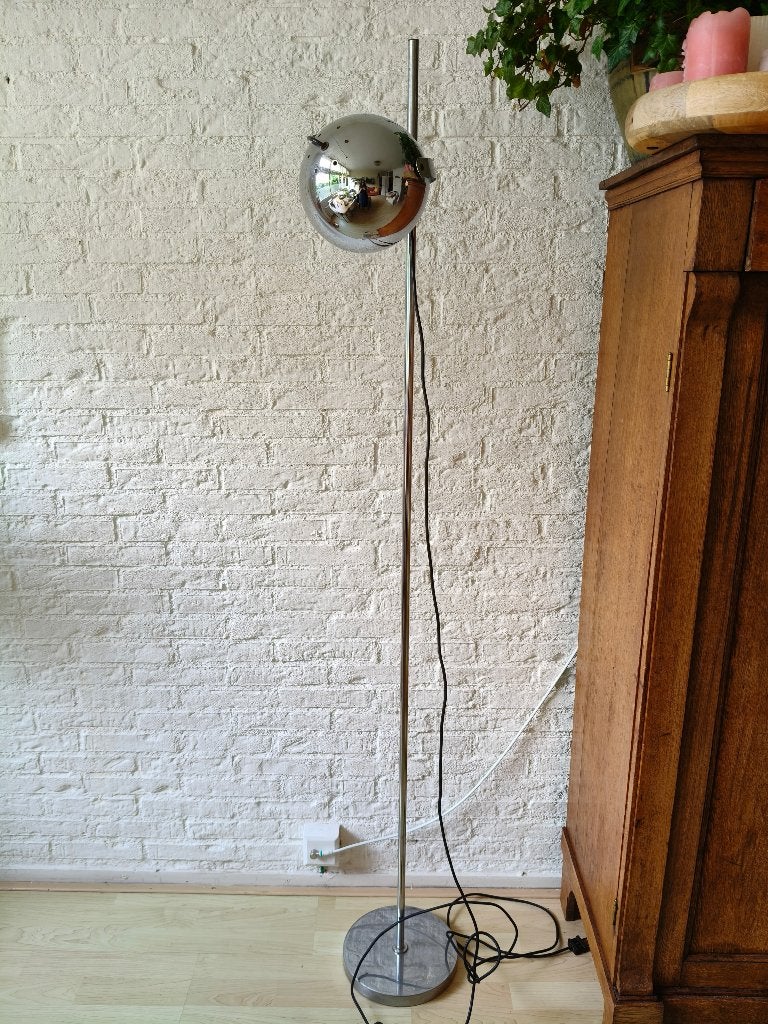 Vintage staande lamp, Ophalen