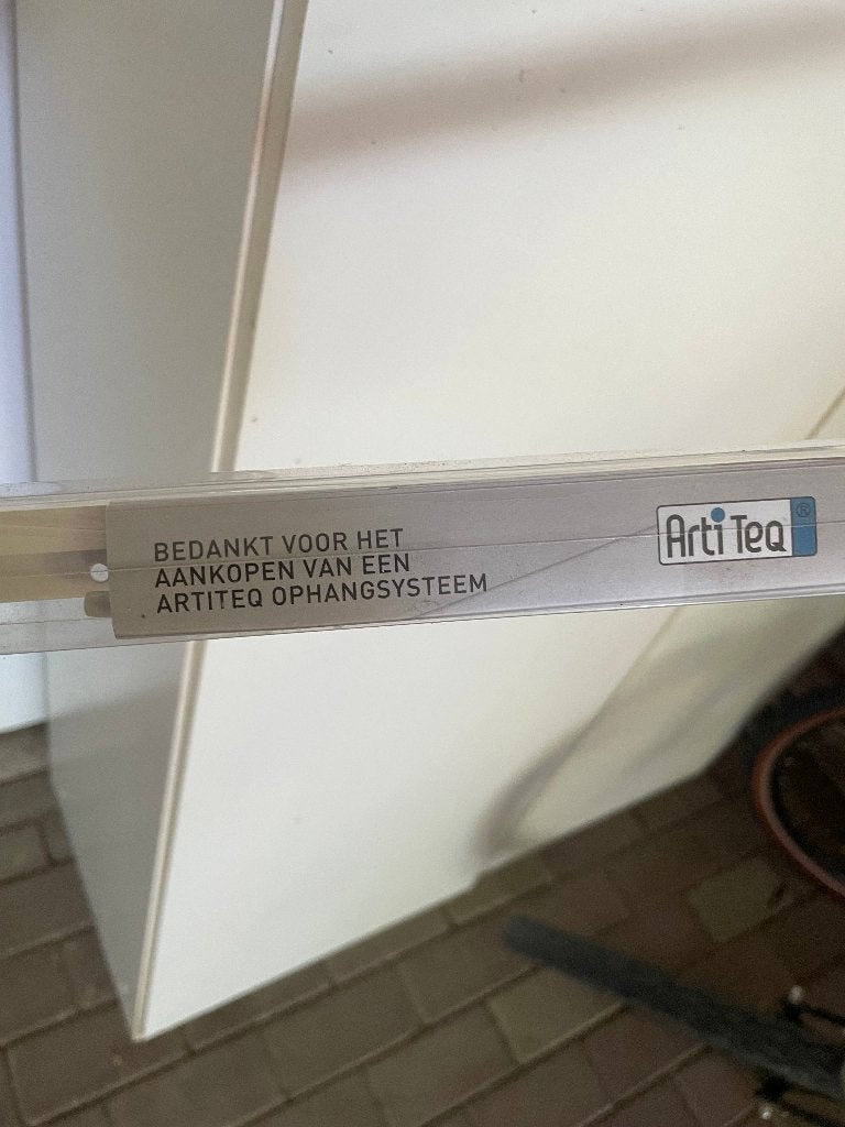 3 x Artiteq ophangsysteem voor schilderijen, Ophalen, Nieuw, 200 cm