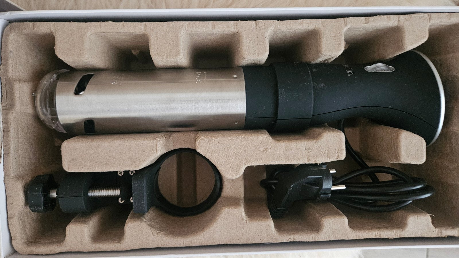 CaterTech Sous-Vide stick – compleet in originele doos, Huis en Inrichting, Overige typen, Ophalen of Verzenden, Zo goed als nieuw