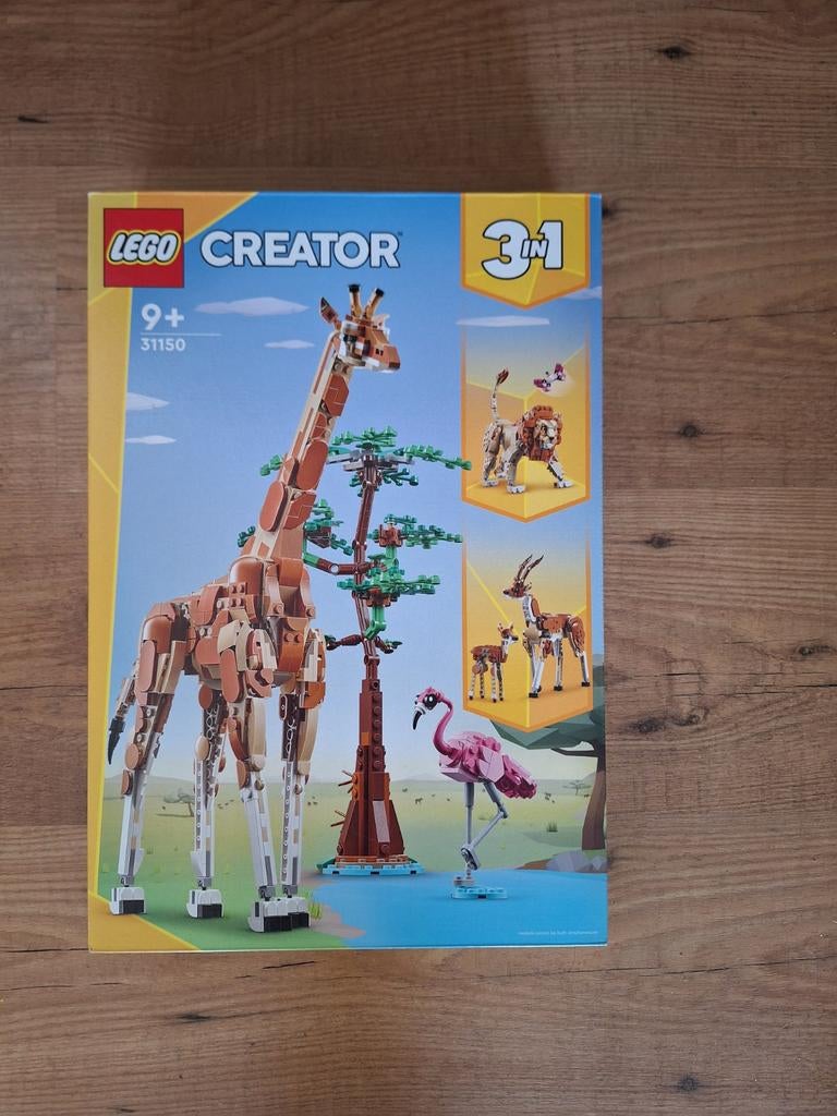 Nieuwe LEGO Creator 3in1 Wilde Dieren van Afrika 31150, Ophalen of Verzenden