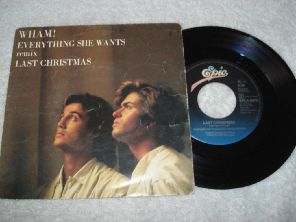 Wham   Last Christmas   EU    Kerst Orgineel, Cd's en Dvd's, Fotohoes, Ophalen of Verzenden, Zo goed als nieuw, Pop