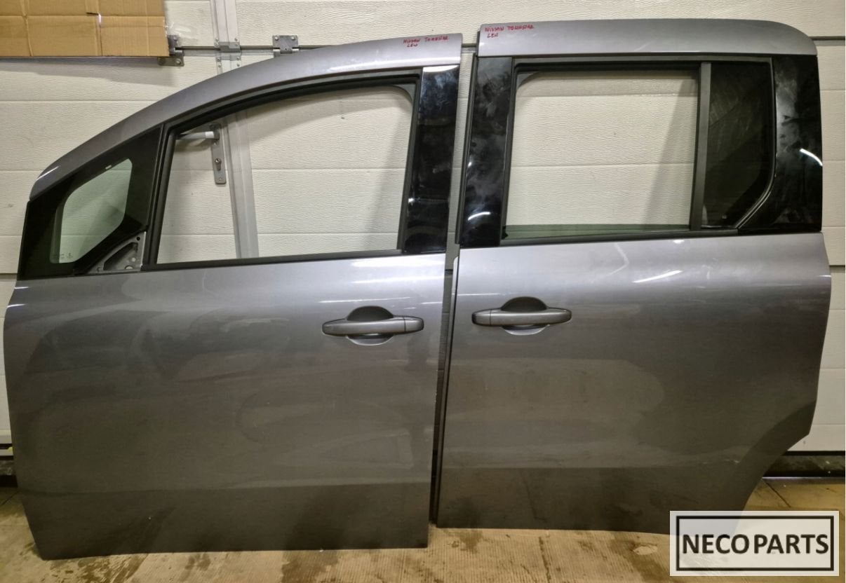 NISSAN TOWNSTAR PORTIER DEUR VOOR LINKS ACHTER LINKS K51 GRI, Gebruikt, -, Ophalen of Verzenden, Achter