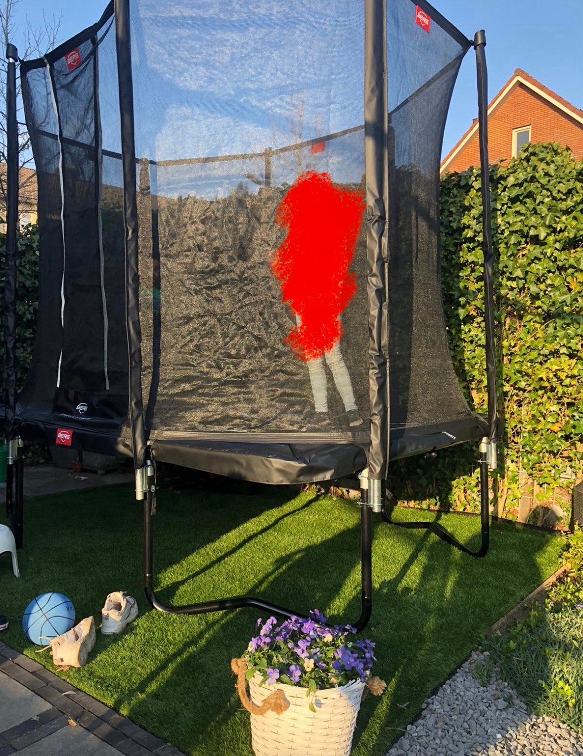 Grote Trampoline BERG, Kinderen en Baby's, Speelgoed | Buiten | Trampolines, Ophalen, Zo goed als nieuw