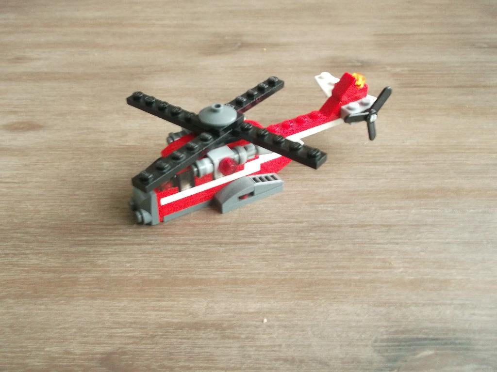 lego creator 31013 red thunder (2014), Ophalen of Verzenden, Gebruikt, Complete set, Lego